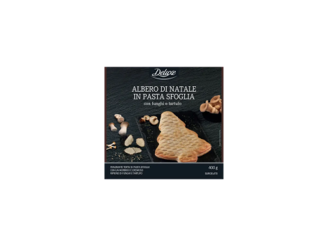 Albero di Natale in pasta sfoglia